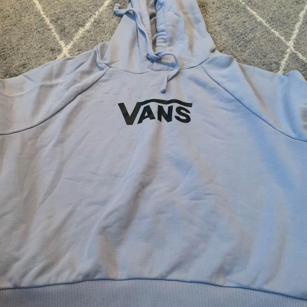 vans cropped hoodie